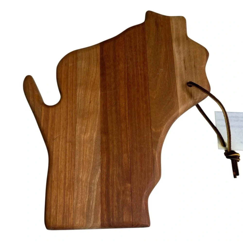Wisconsin Wooden Cutting Board.